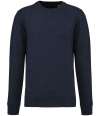 KB4025 K4025 Kariban Unisex Crew Neck Sweatshirt French Navy Heather colour image